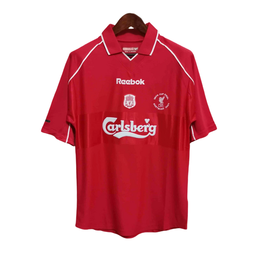 2001/2002 Liverpool Home Retro Kit - ClassicKits433