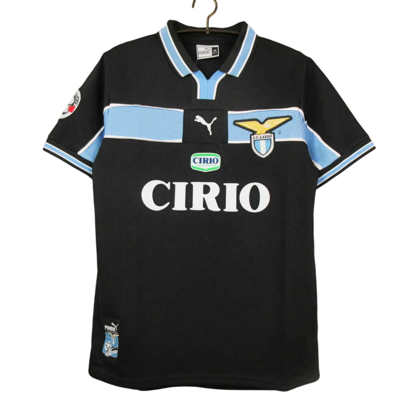 1998/2000 Lazio Black Third Retro Kit - ClassicKits433 