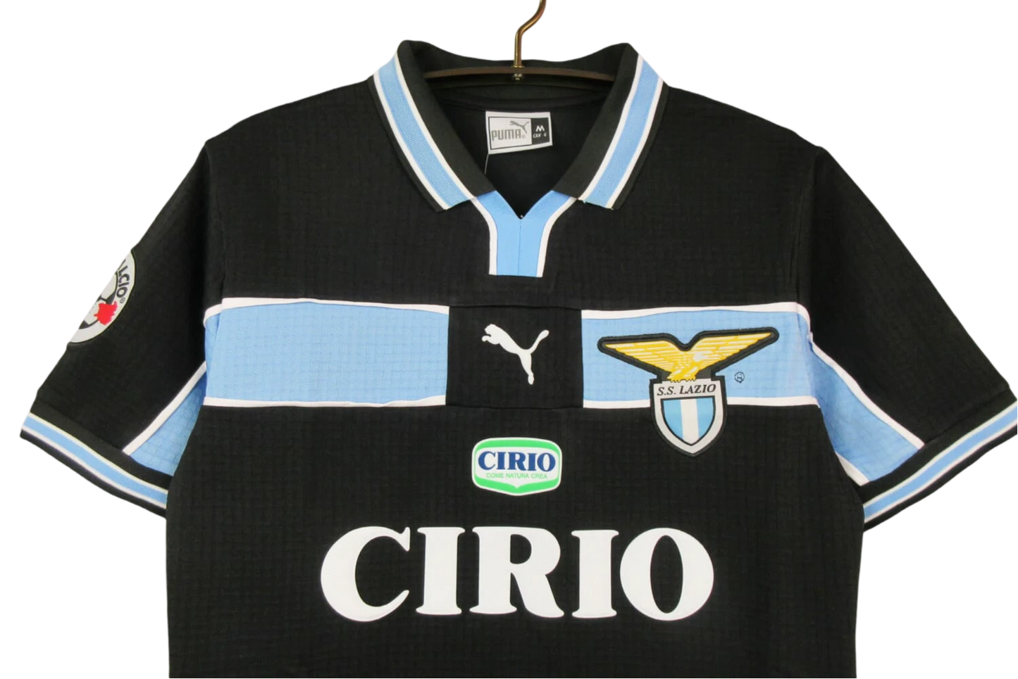 1998/2000 Lazio Black Third Retro Kit - ClassicKits433 