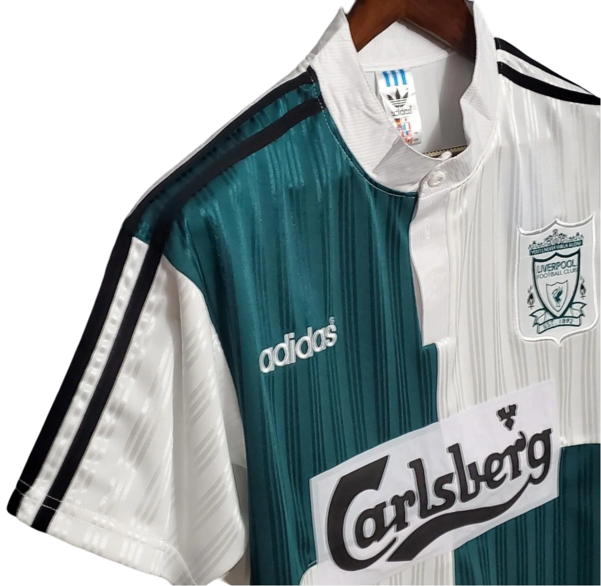 1995/96 Liverpool Away Retro Kit - ClassicKits433