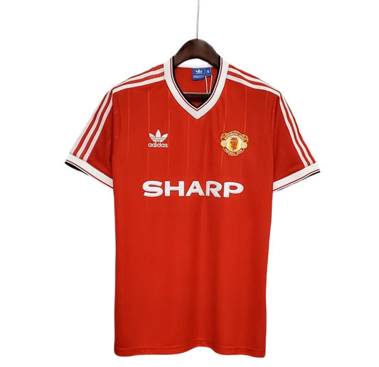 1983/84 Manchester United Home Retro Kit - ClassicKits433