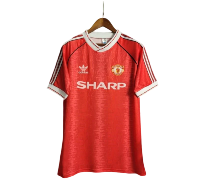 1990/92 Manchester United Home Retro Kit - ClassicKits433