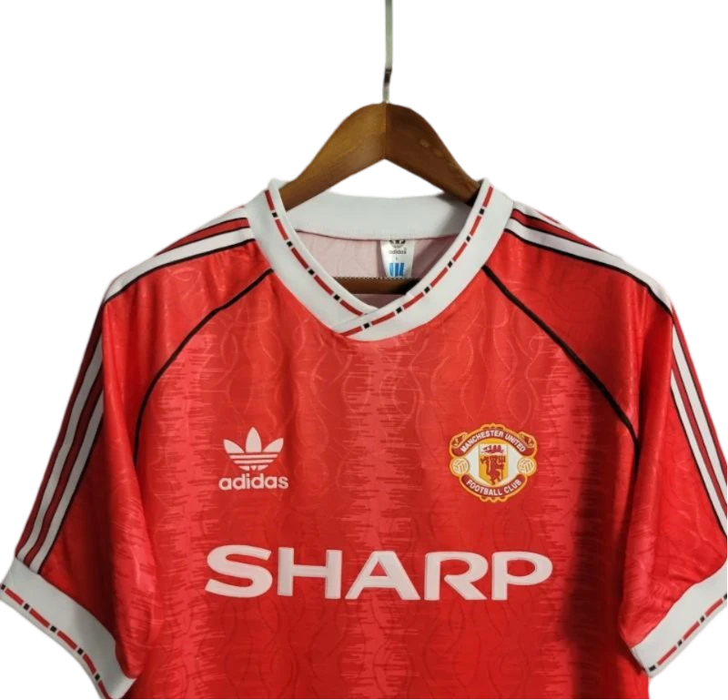 1990/92 Manchester United Home Retro Kit - ClassicKits433