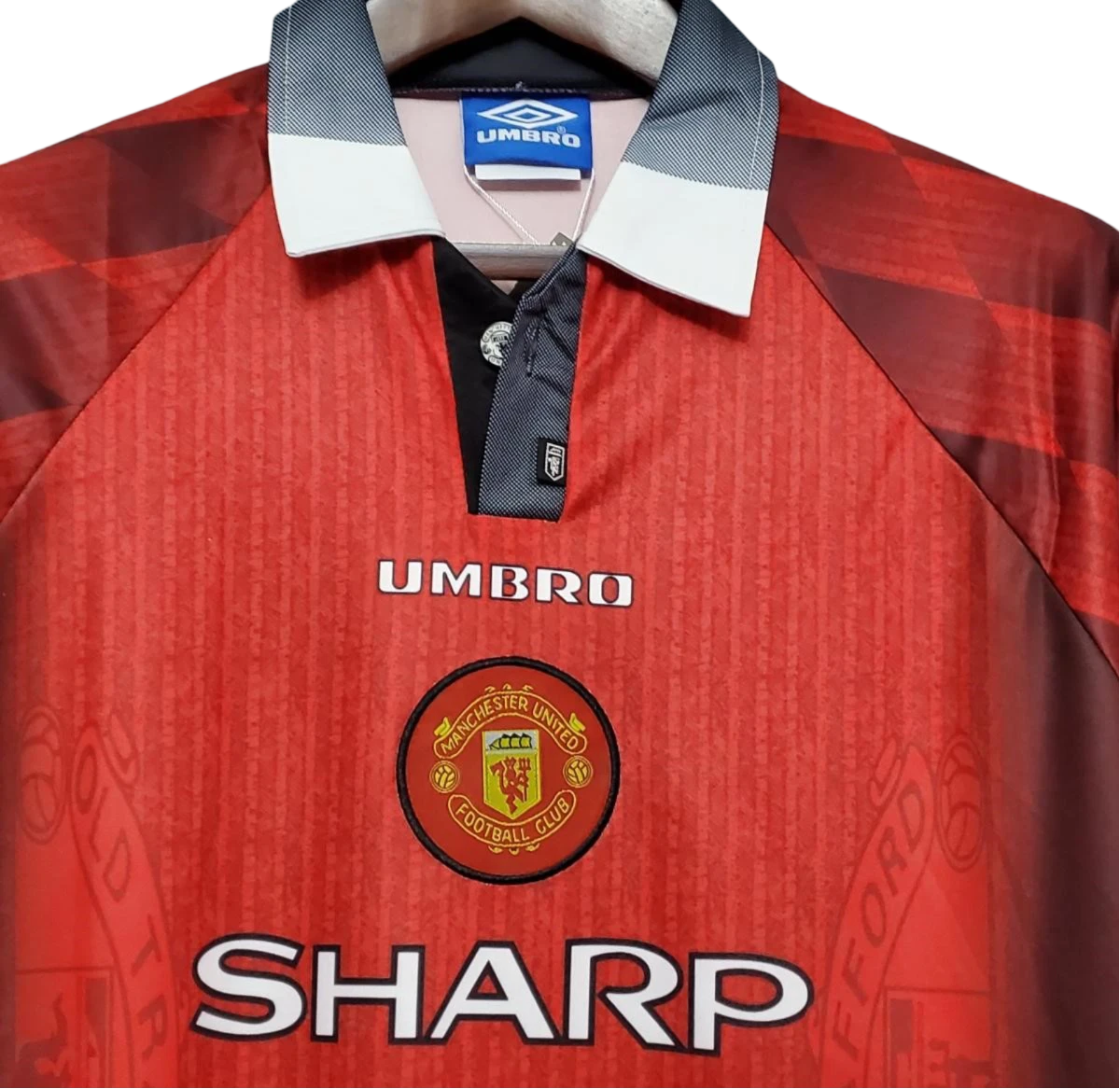 1996/1997 Manchester United Home Retro Kit - ClassicKits433