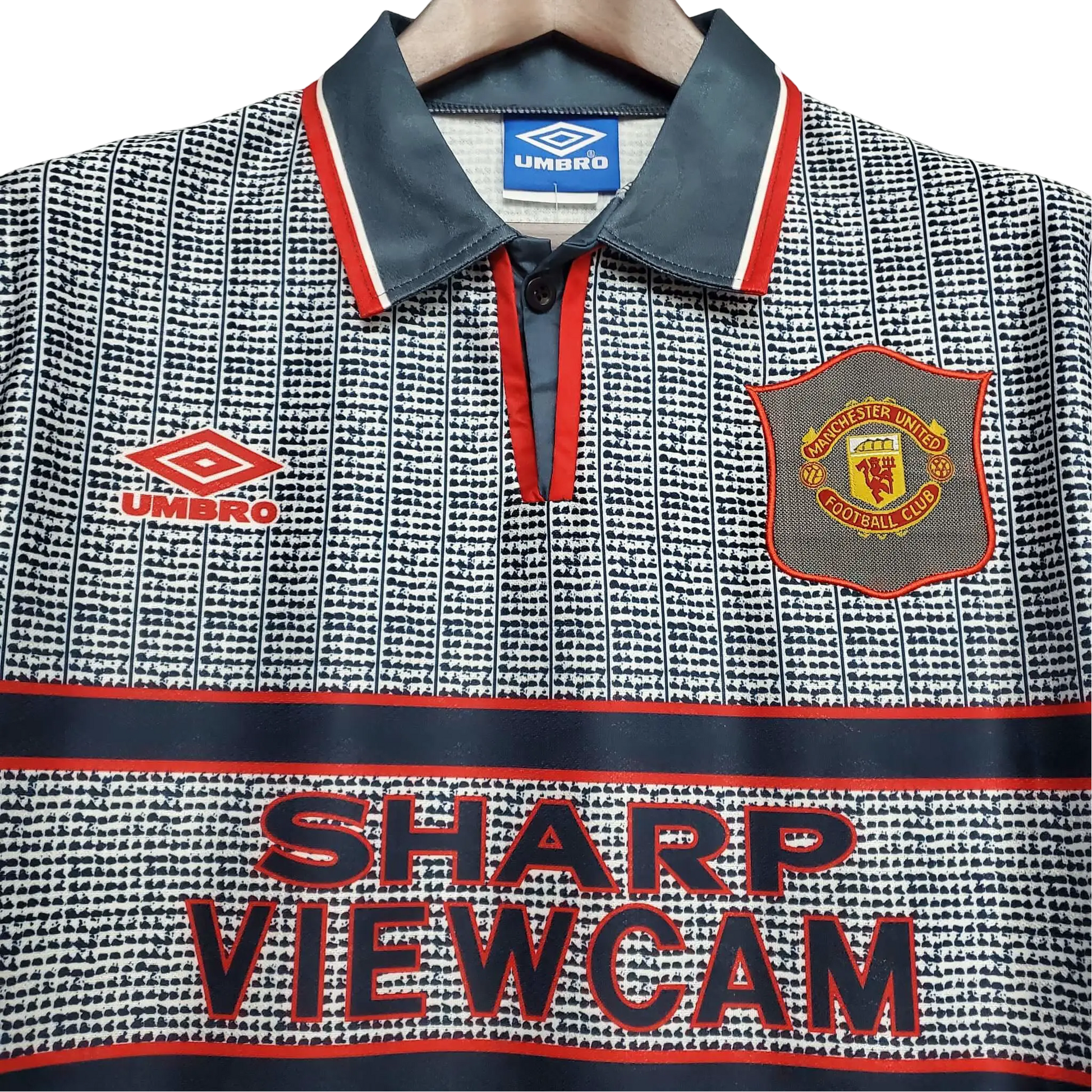 1995/96 Manchester United Away Retro Kit - ClassicKits433