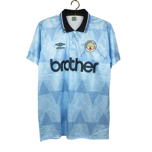 1988/1990 Manchester City Home Retro Kit - ClassicKits433