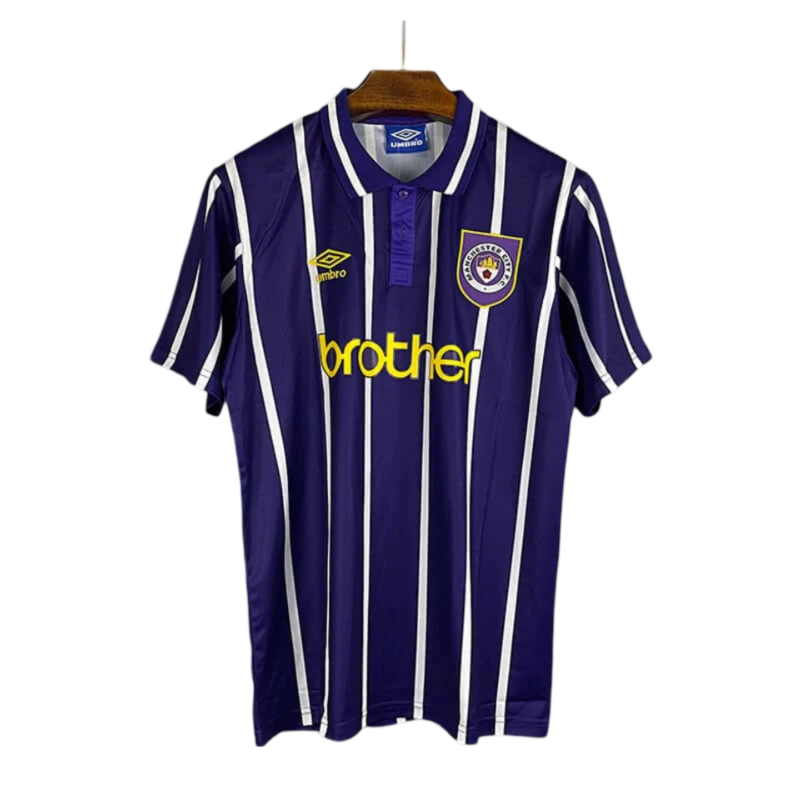 1993/1994 Manchester City Away Retro Kit - ClassicKits433