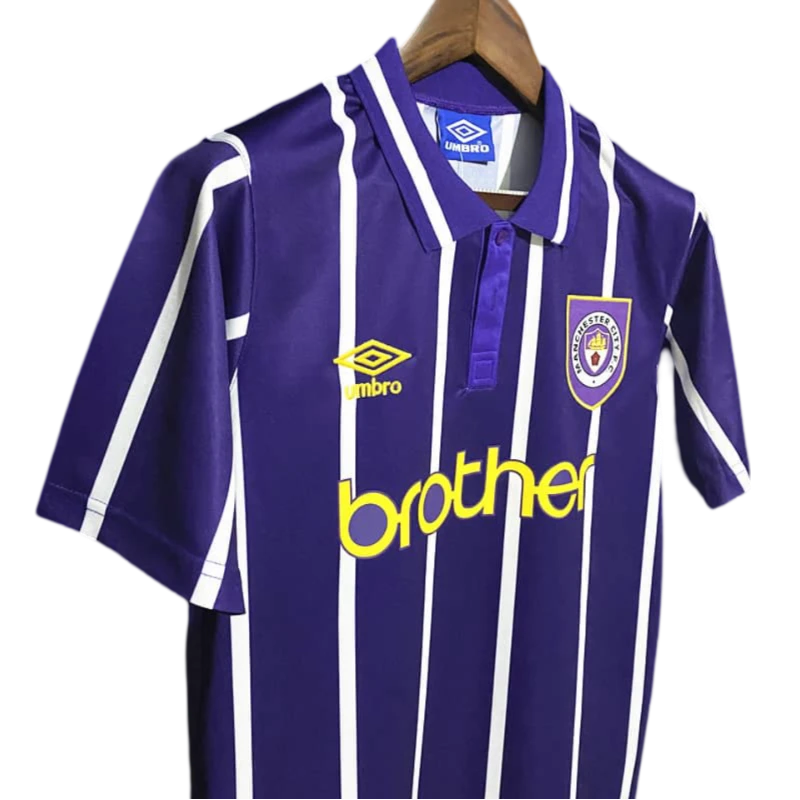 1993/1994 Manchester City Away Retro Kit - ClassicKits433