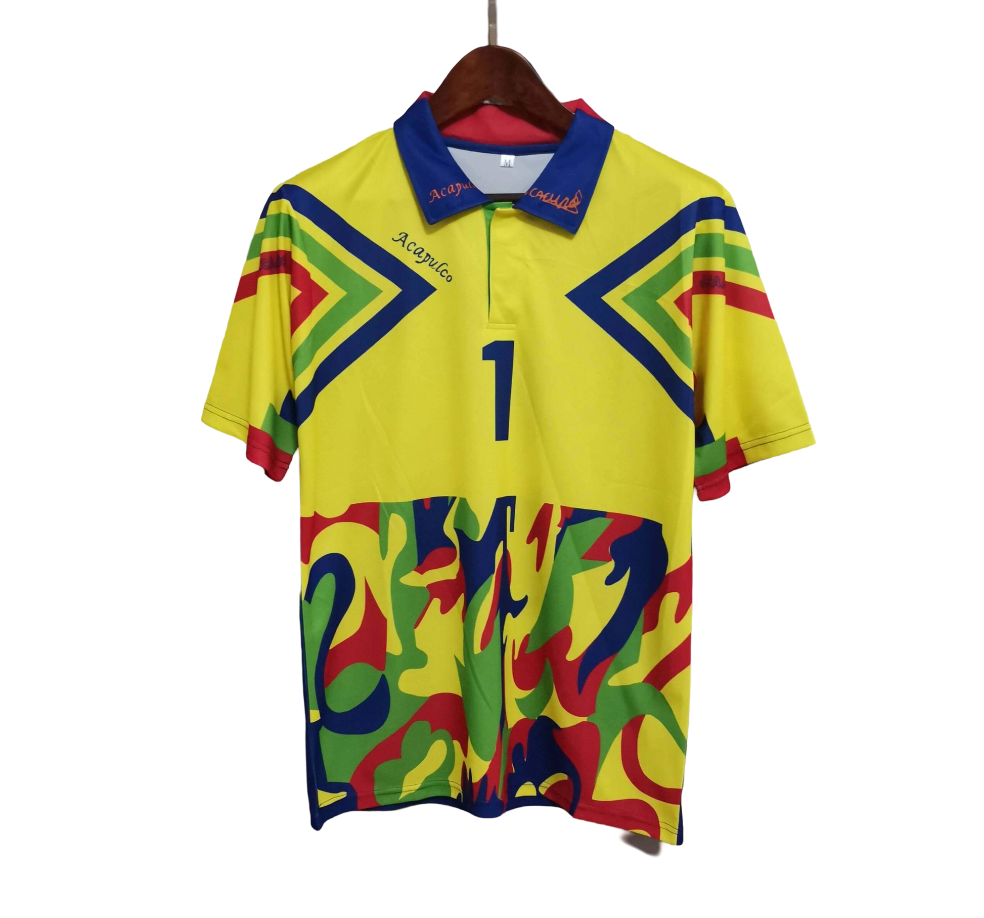 1994/1995 Mexico Jorge Campos Yellow Retro Kit - ClassicKits433