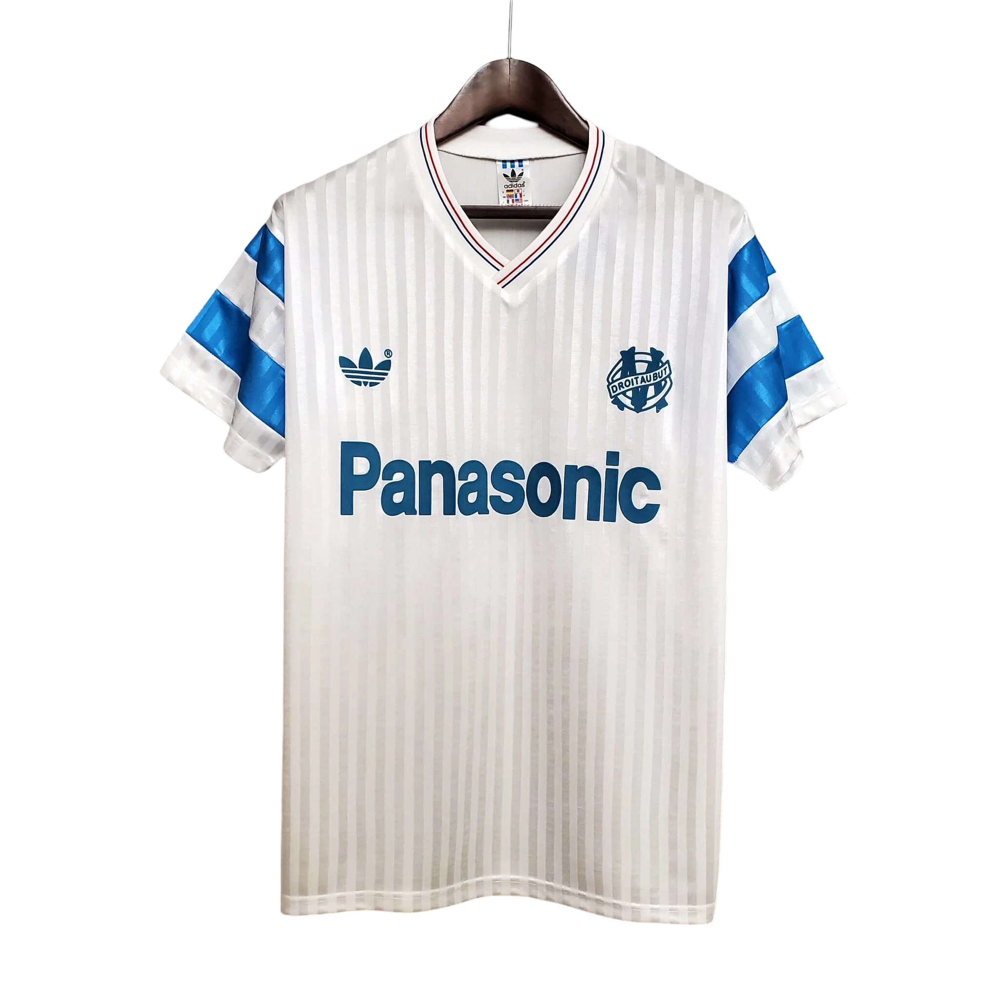 Olympique de Marseille 1990 Home Kit - ClassicKits433