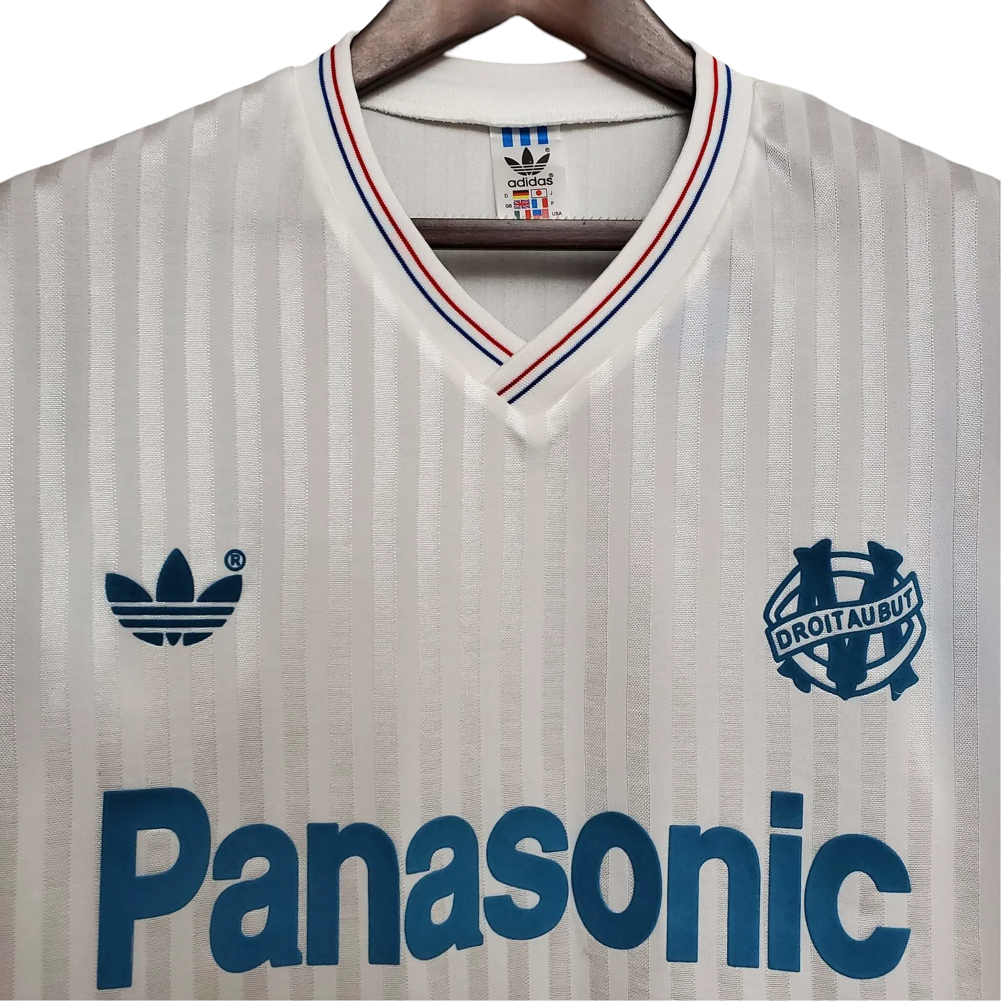 Olympique de Marseille 1990 Home Kit - ClassicKits433