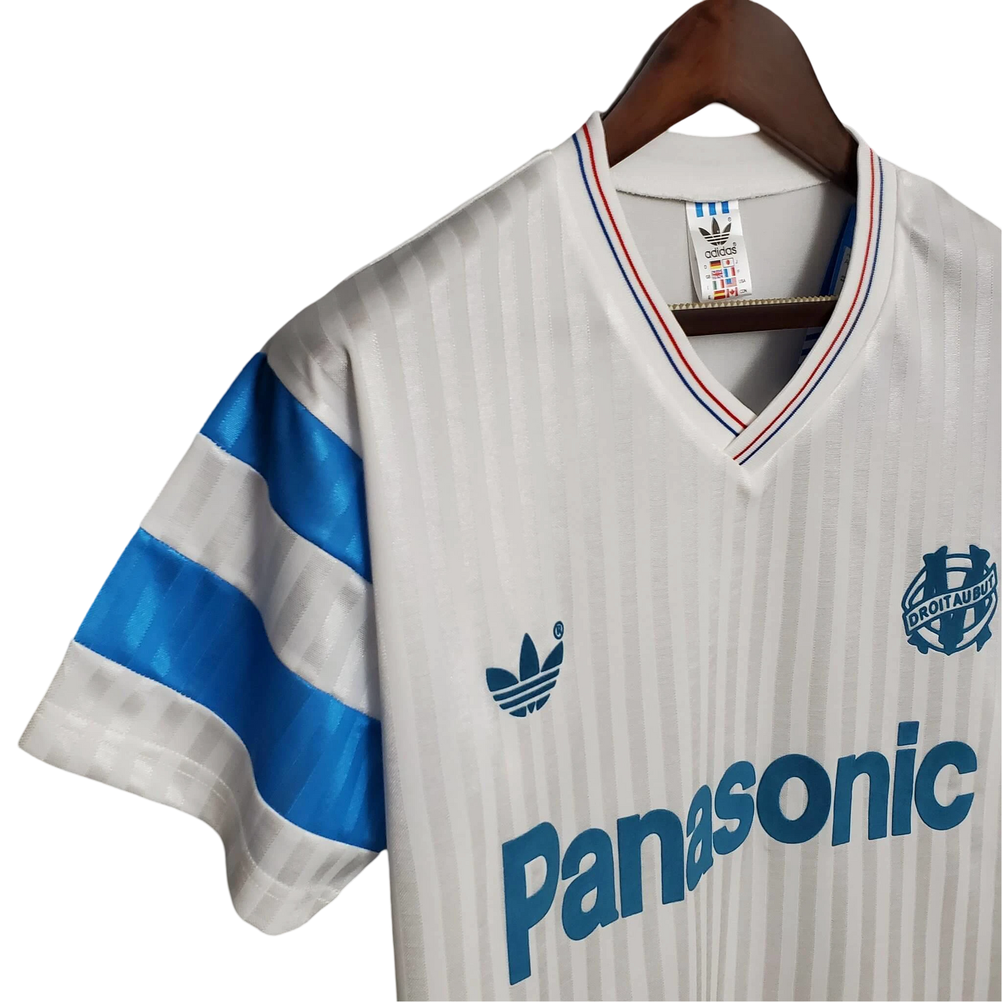 Olympique de Marseille 1990 Home Kit - ClassicKits433