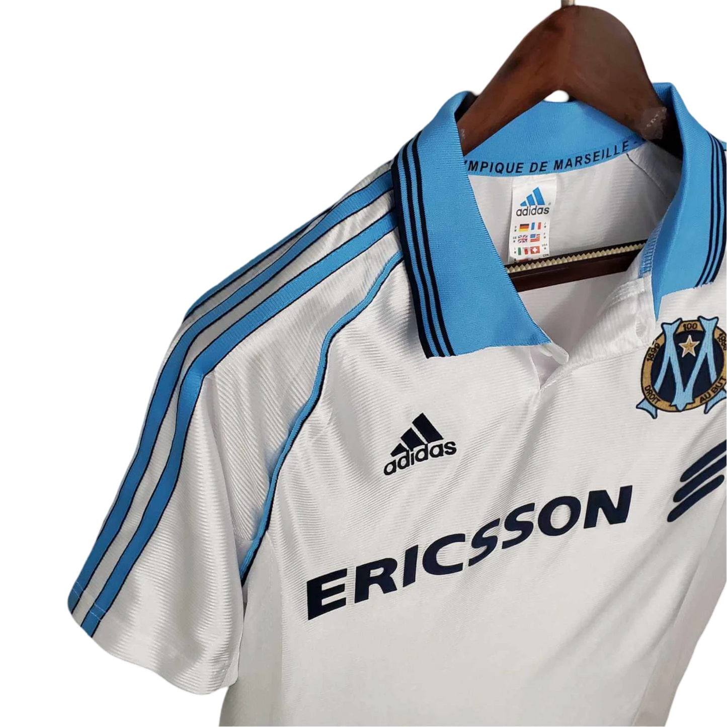 Olympique de Marseille 1998/1999 Home Kit - ClassicKits433