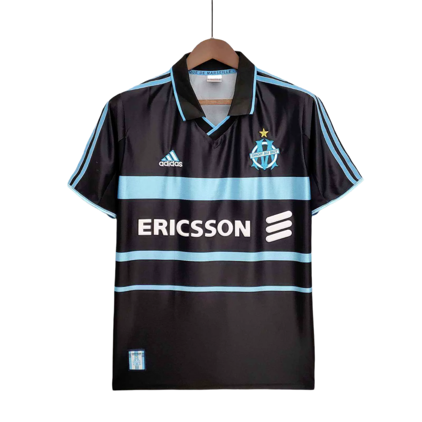 Olympique de Marseille 1999/2000 Home Kit - ClassicKits433