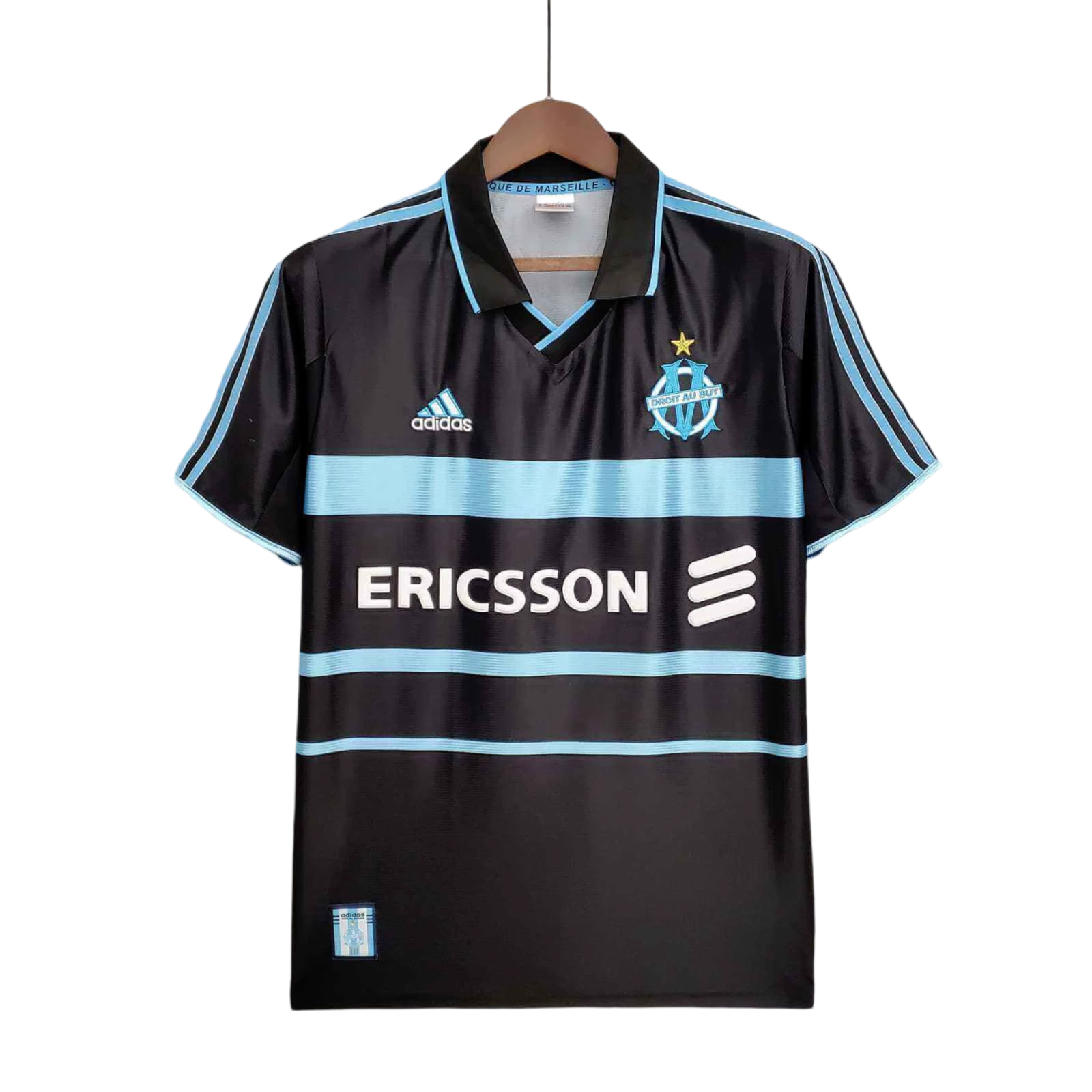 Olympique de Marseille 1999/2000 Home Kit - ClassicKits433