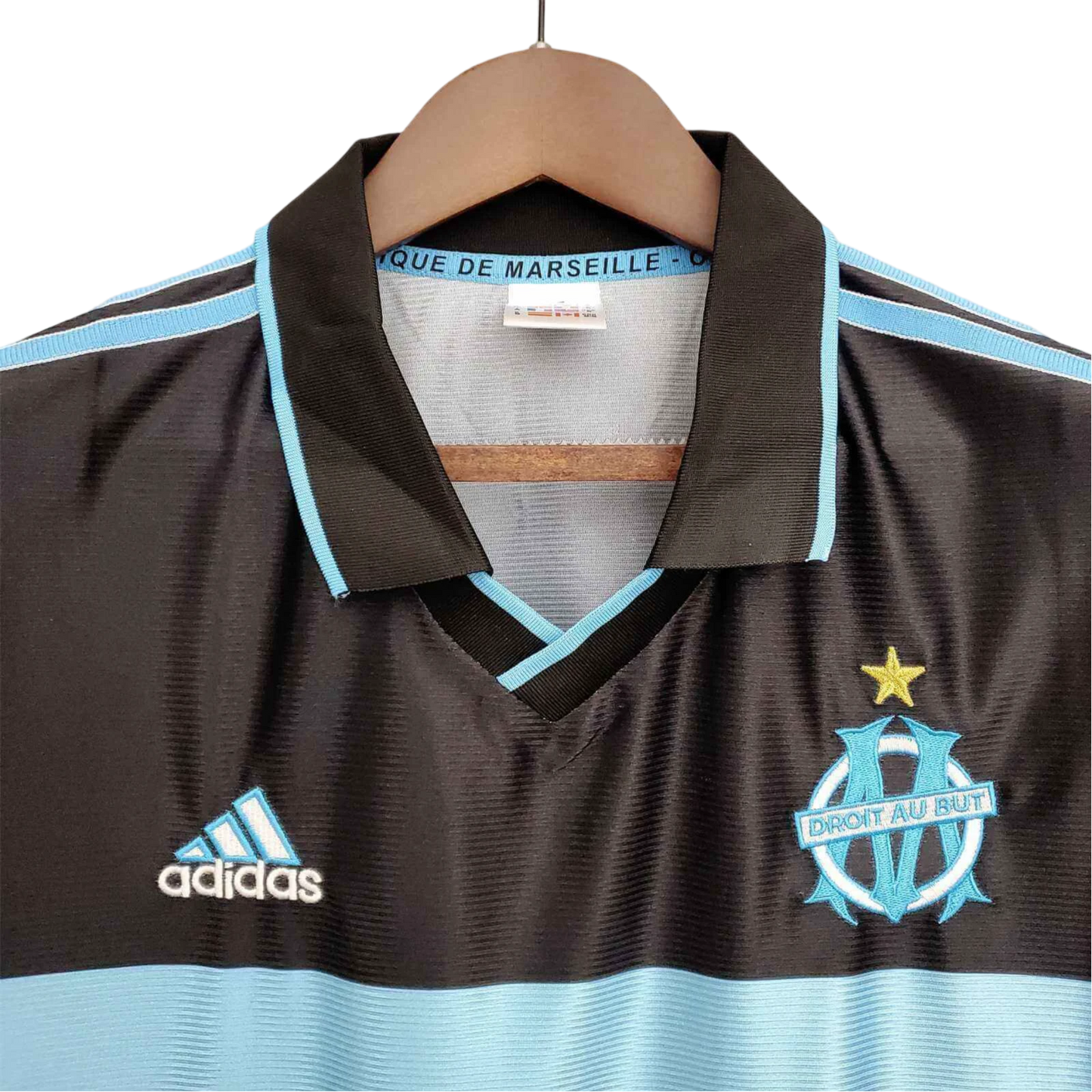 Olympique de Marseille 1999/2000 Home Kit - ClassicKits433