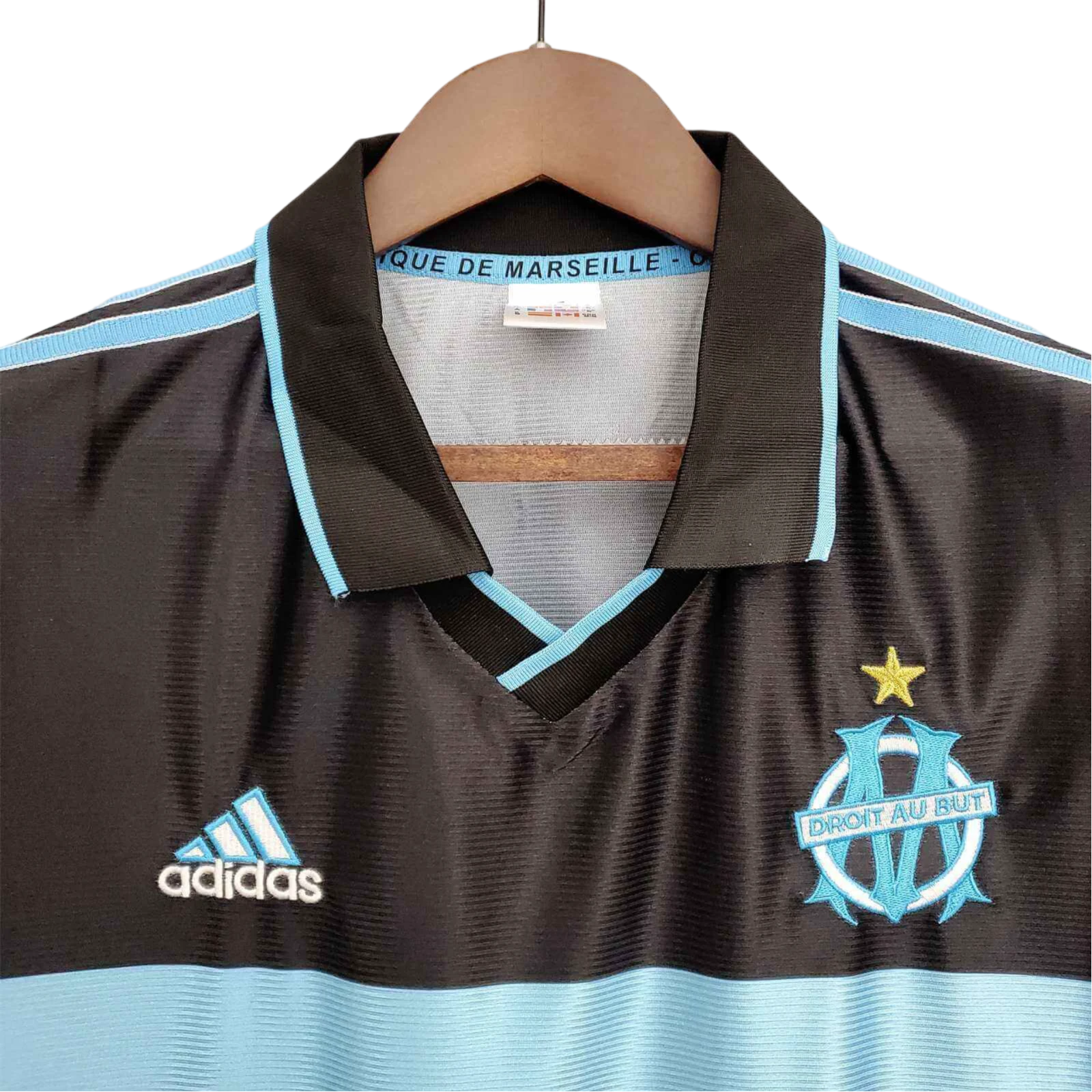 Olympique de Marseille 1999/2000 Home Kit - ClassicKits433