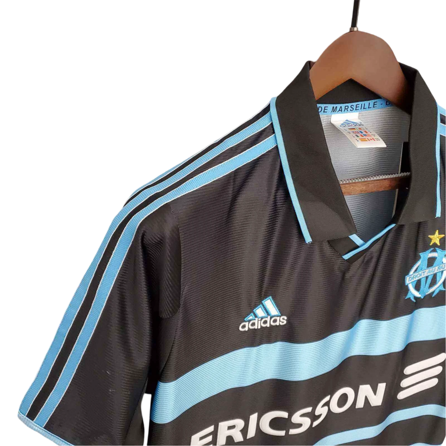 Olympique de Marseille 1999/2000 Home Kit - ClassicKits433