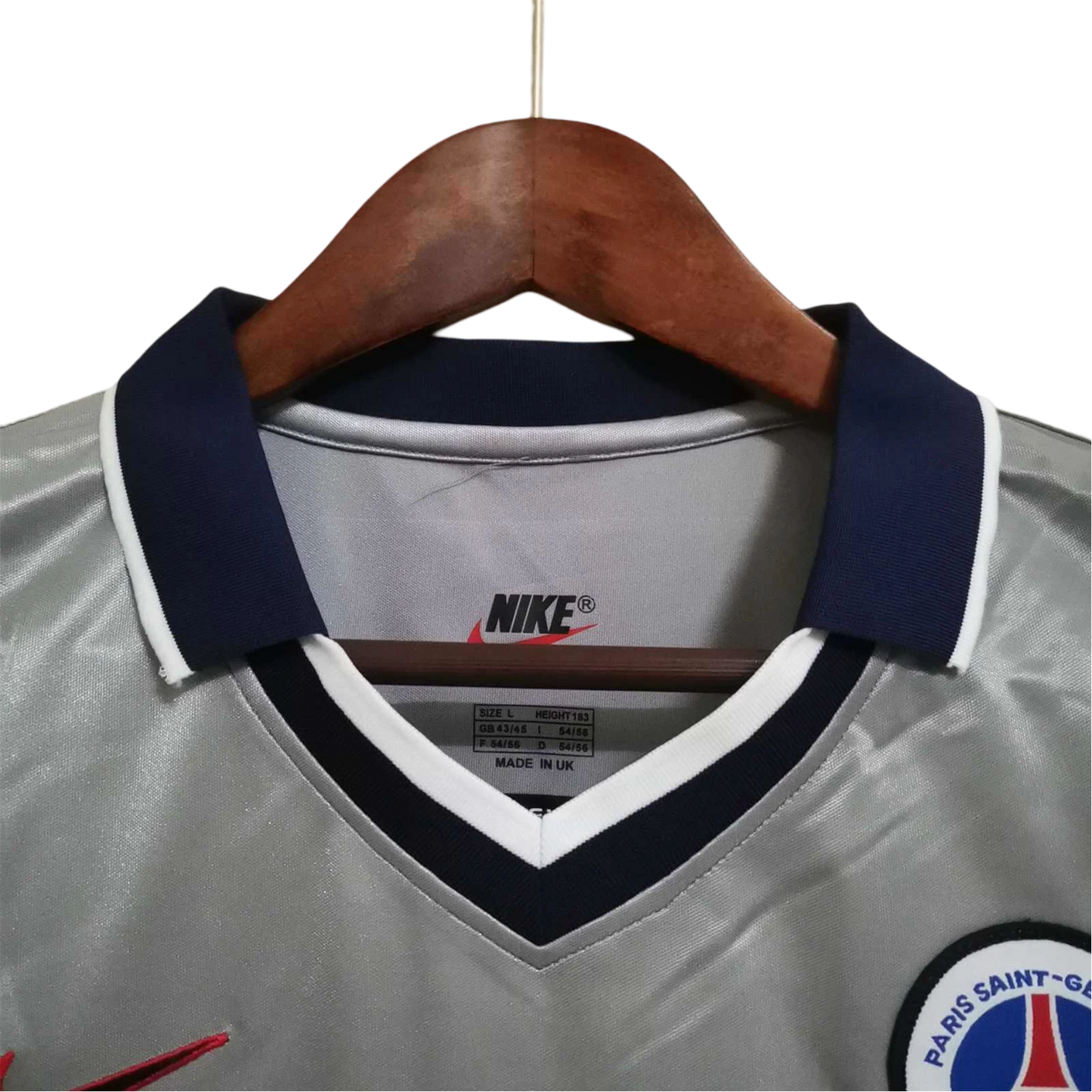 2000 -2001 Paris Saint-Germain grey Away Retro kit - ClassicKits433