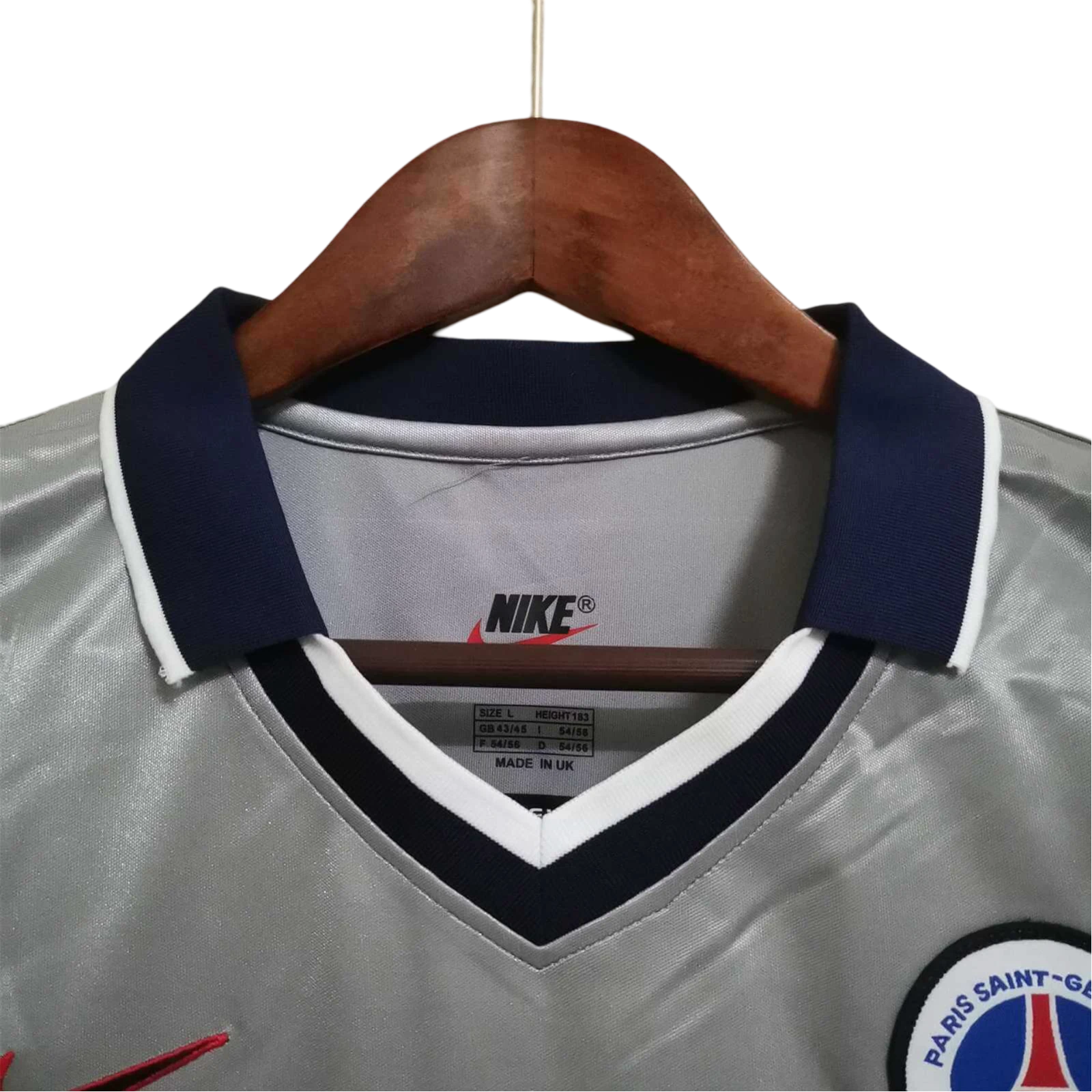 2000 -2001 Paris Saint-Germain grey Away Retro kit - ClassicKits433