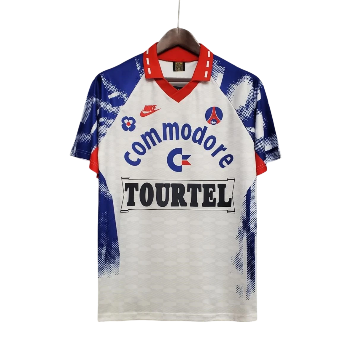 1993/1994 Paris Saint-Germain Away white Retro kit - ClassicKits433