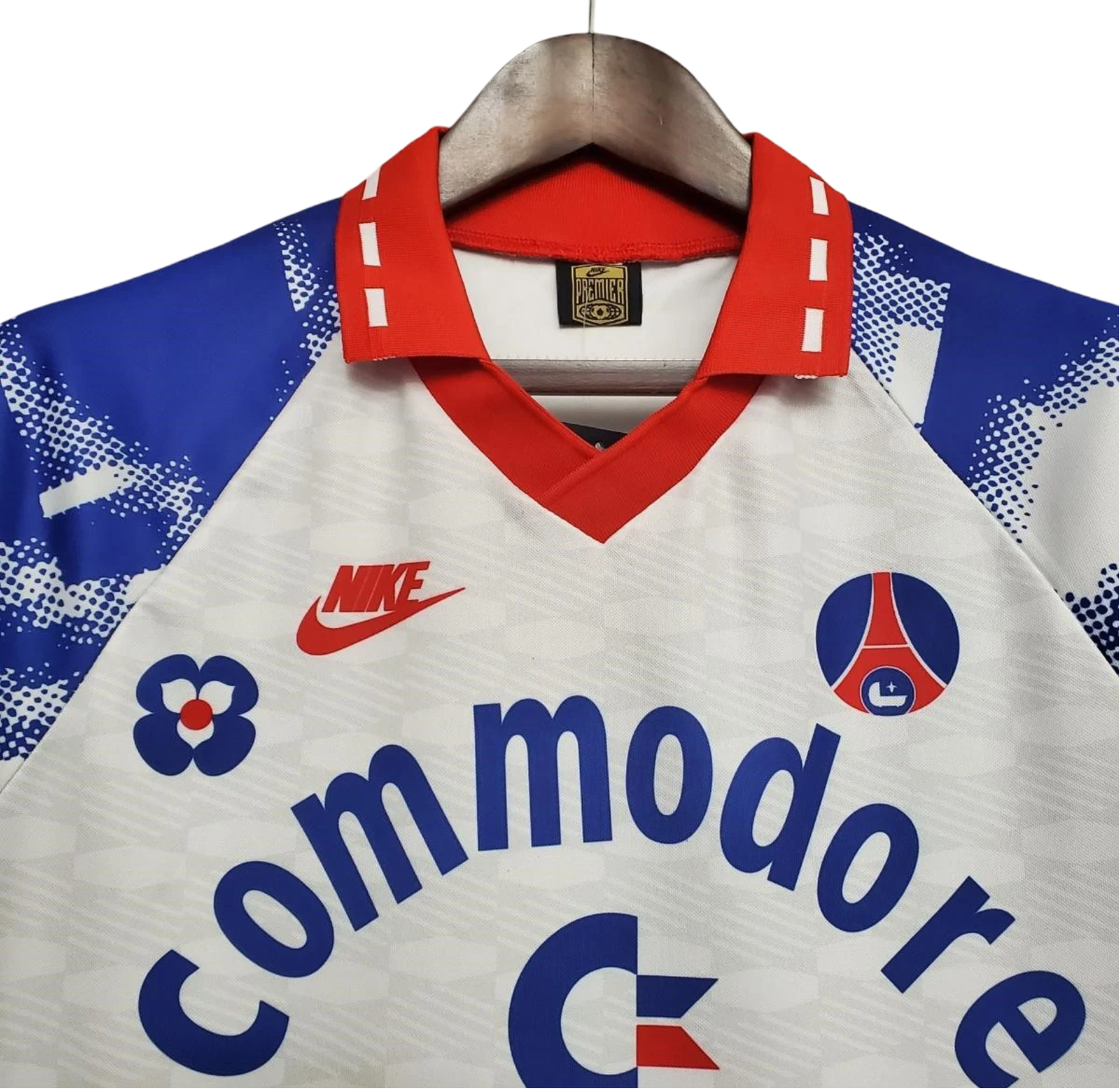 1993/1994 Paris Saint-Germain Away white Retro kit - ClassicKits433