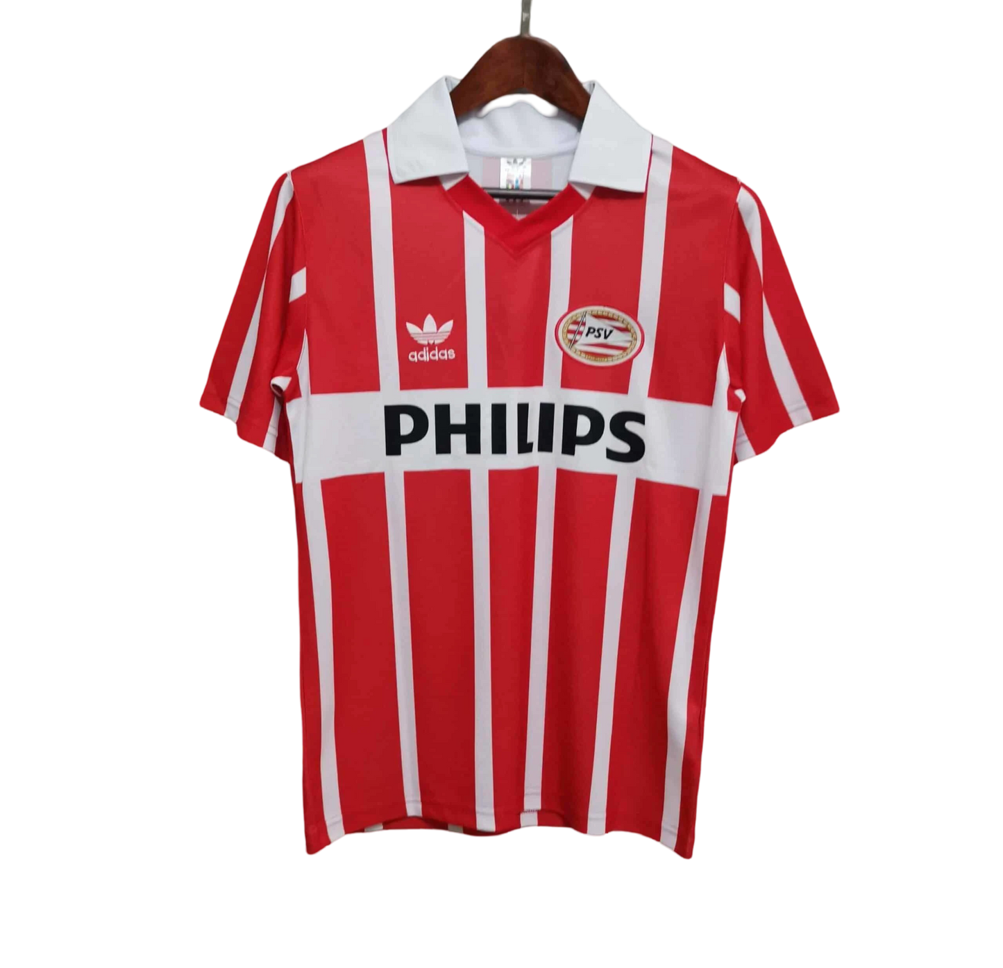 1990/91 PSV Eindhoven Home Red Retro Kit - ClassicKits433