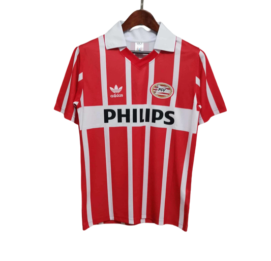 1990/91 PSV Eindhoven Home Red Retro Kit - ClassicKits433