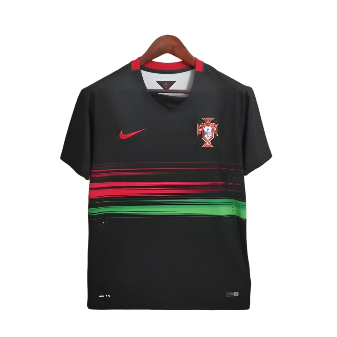 2015/2016 Portugal Away Black Retro Kit - ClassicKits433