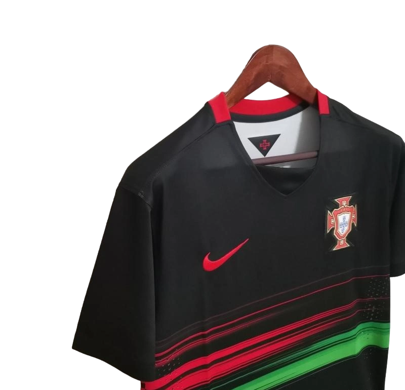 2015/2016 Portugal Away Black Retro Kit - ClassicKits433