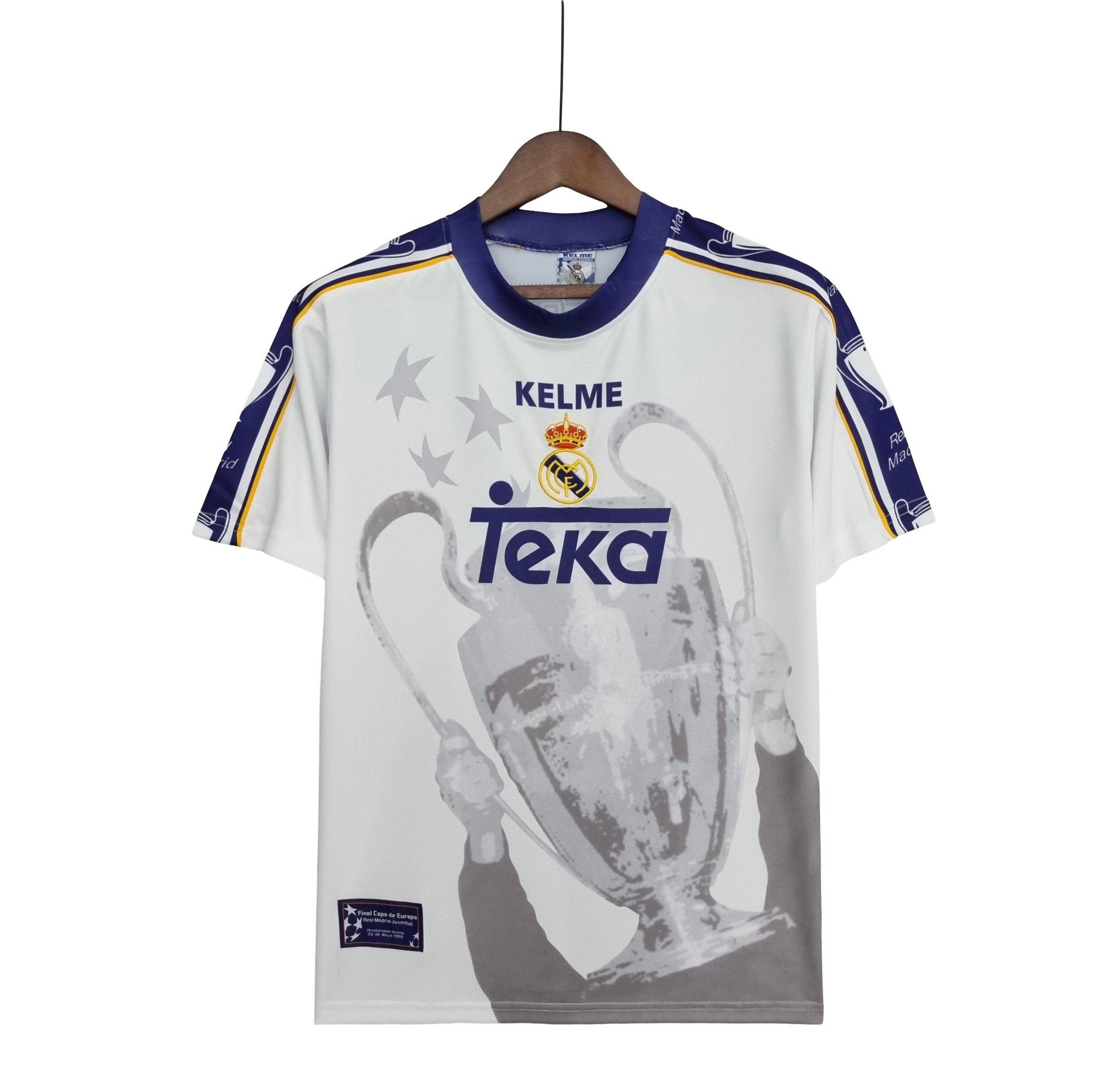 1997/98 Real Madrid Champions League Commemorative Edition Kit - ClassicKits433