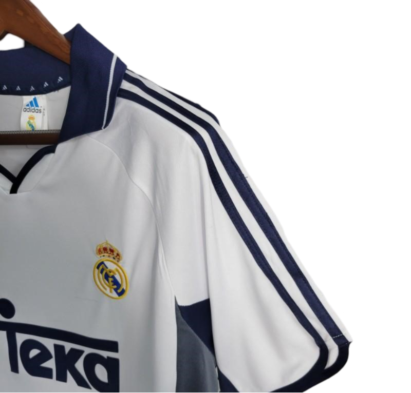 2000/2001 Real Madrid Teka White Kit - ClassicKits433