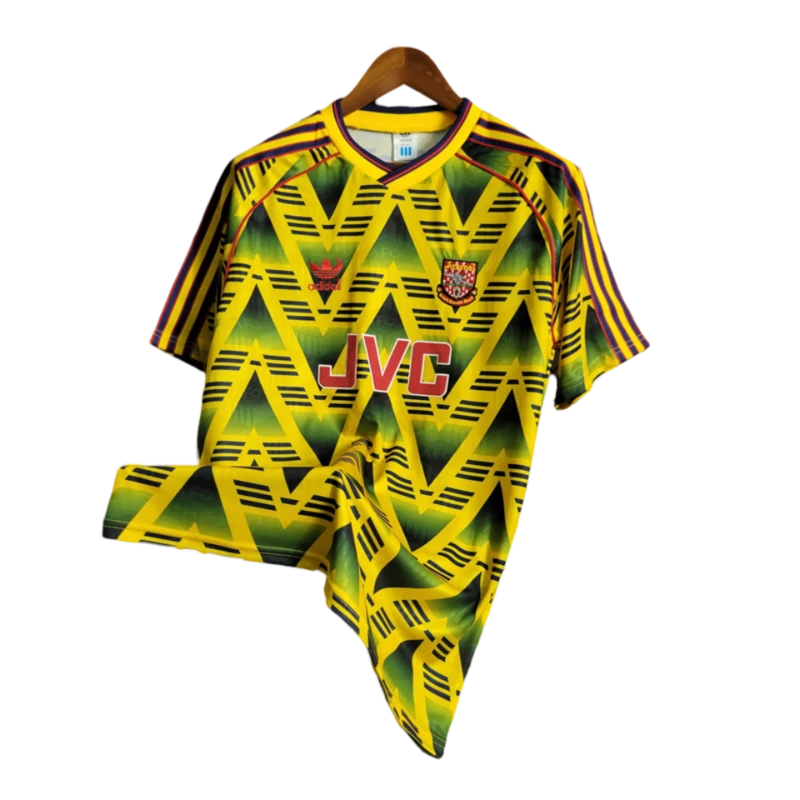 1991/93 Arsenal Bruised Banana Away Retro Kit - ClassicKits433