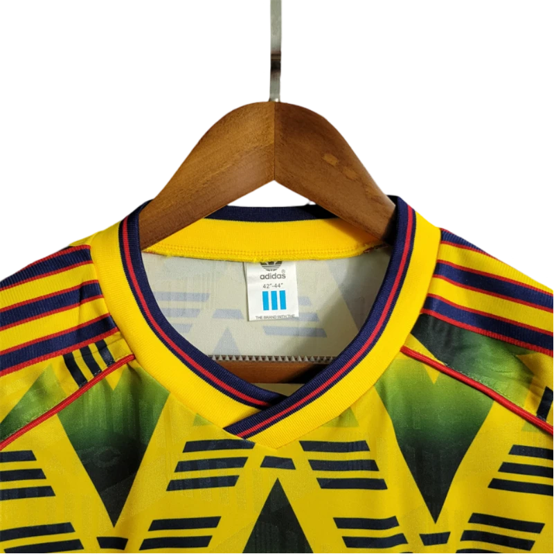 1991/93 Arsenal Bruised Banana Away Retro Kit - ClassicKits433