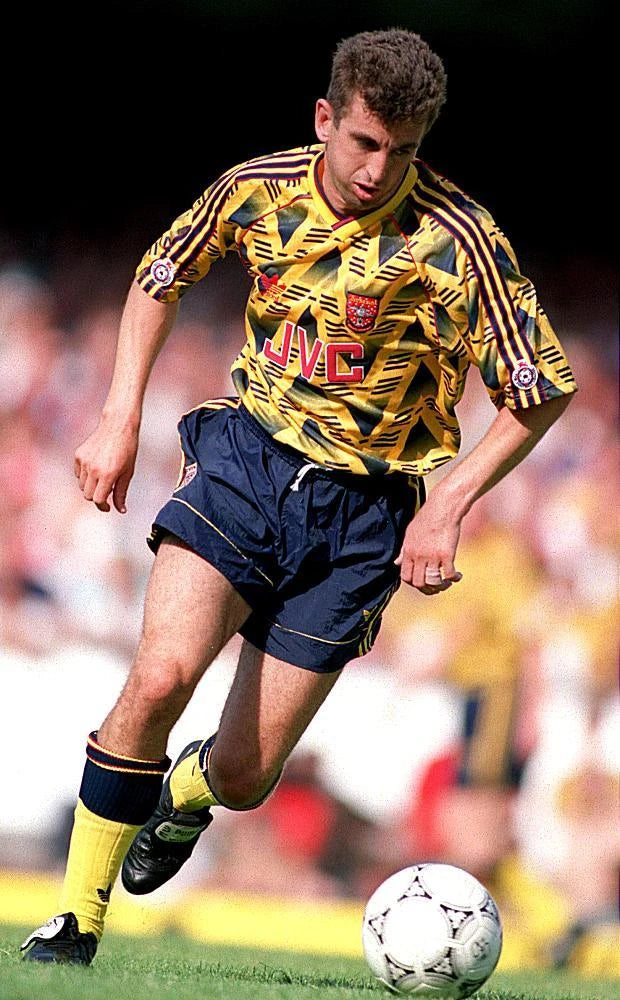 1991/93 Arsenal Bruised Banana Away Retro Kit - ClassicKits433